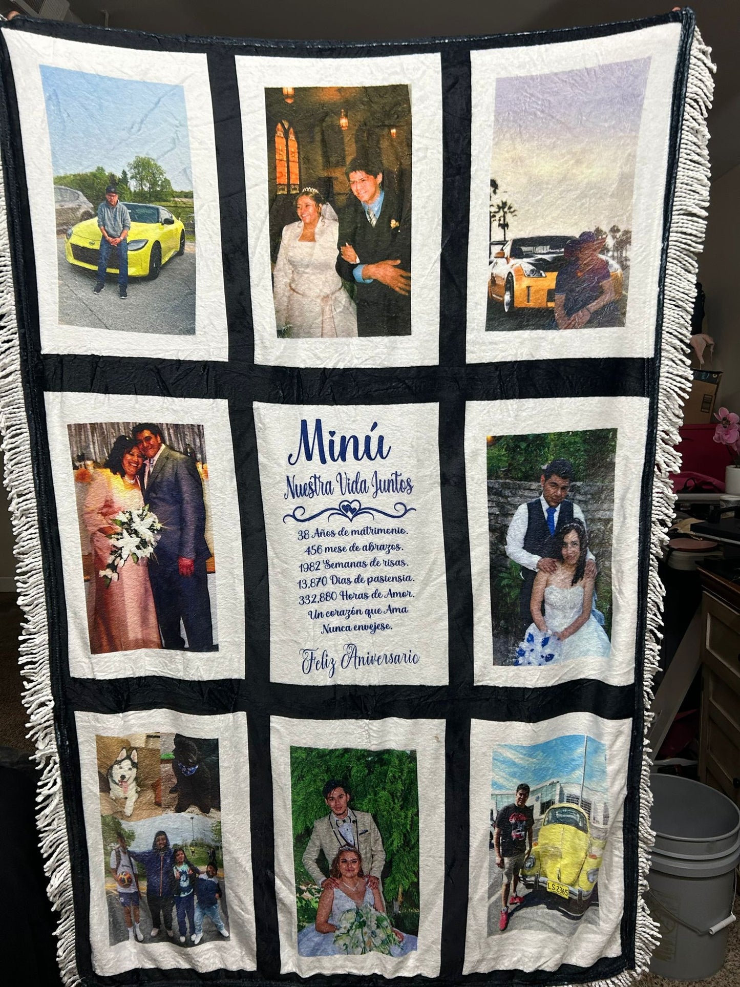 9 Picture Blanket